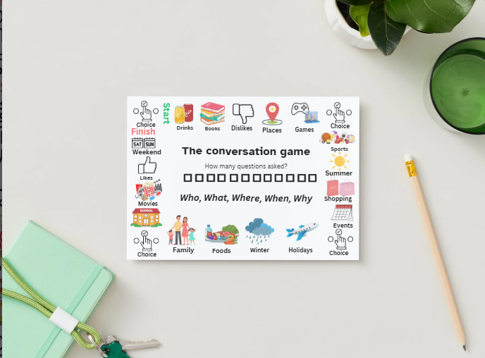 The conversation board game